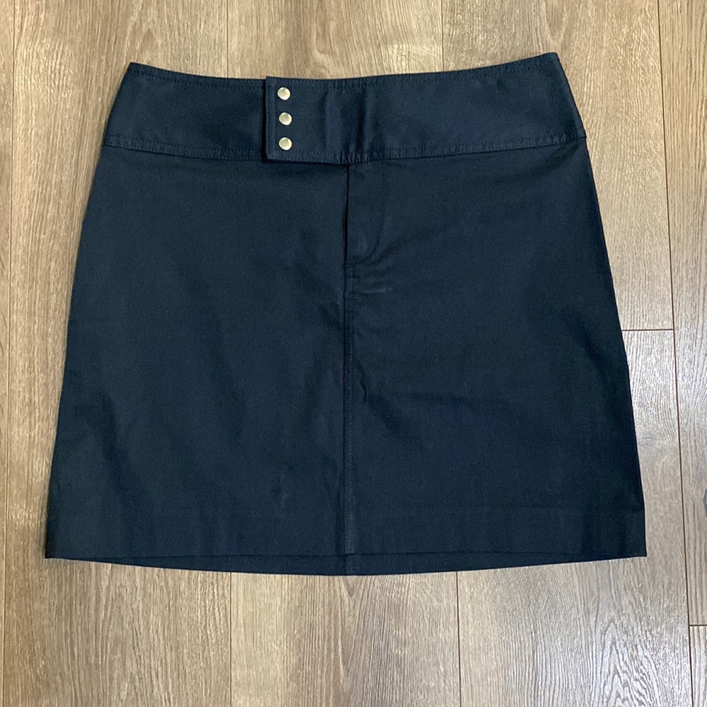 NWT Banana Republic navy mini skirt